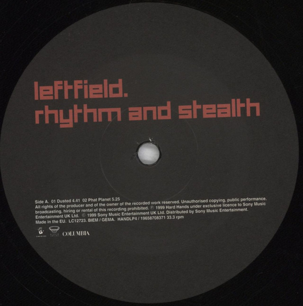 Leftfield Rhythm And Stealth UK 2-LP vinyl record set (Double LP Album) LFF2LRH824824