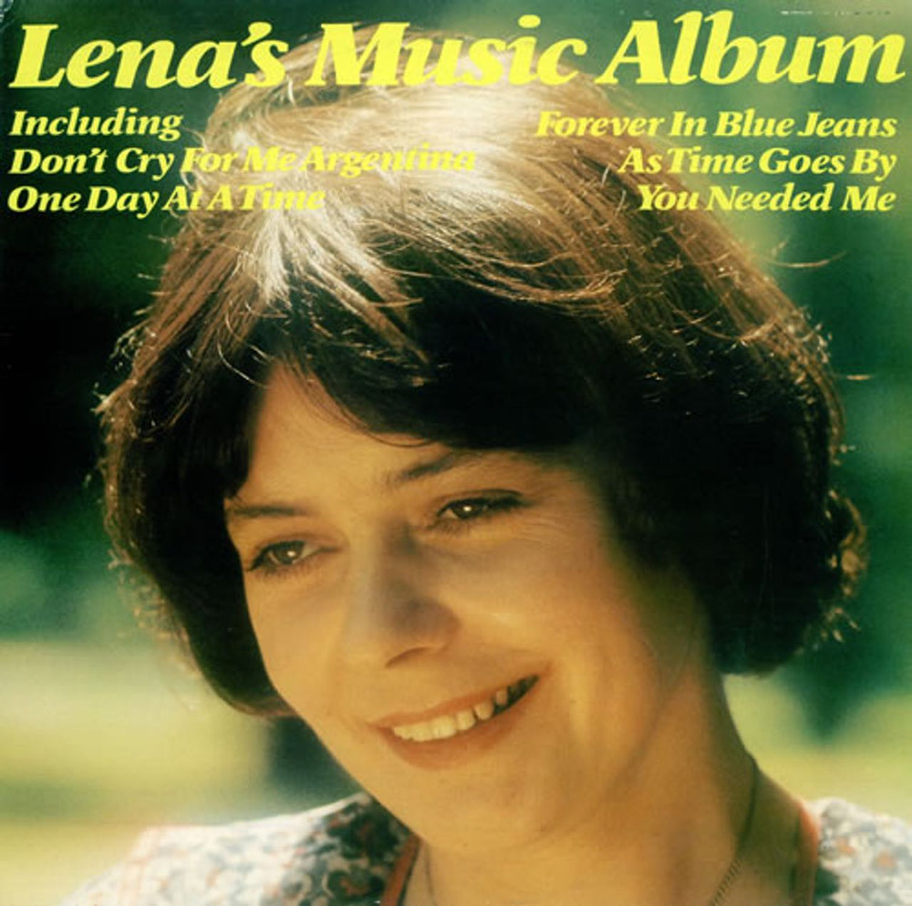 Lena Martell Lena's Music Album UK vinyl LP album (LP record) N123