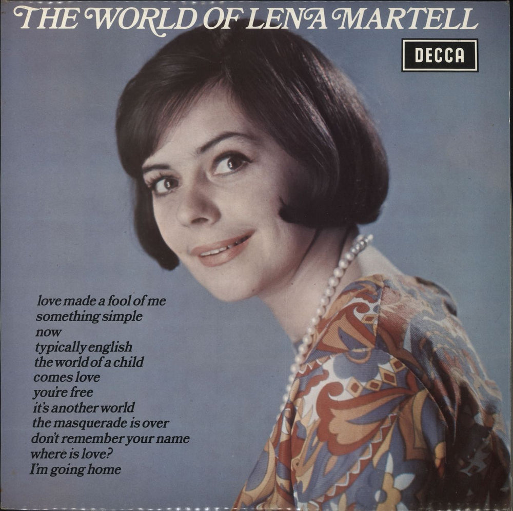 Lena Martell The World Of Lena Martell UK vinyl LP album (LP record) SPA246