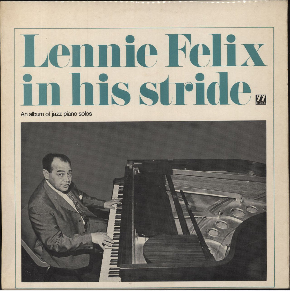 Lennie Felix In His Stride UK vinyl LP album (LP record) 77LEU12/22