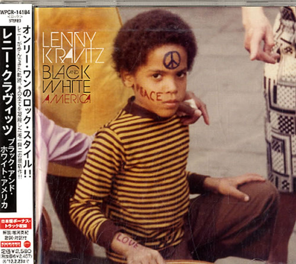 Lenny Kravitz Black And White America Japanese Promo CD album (CDLP) WPCR-14184