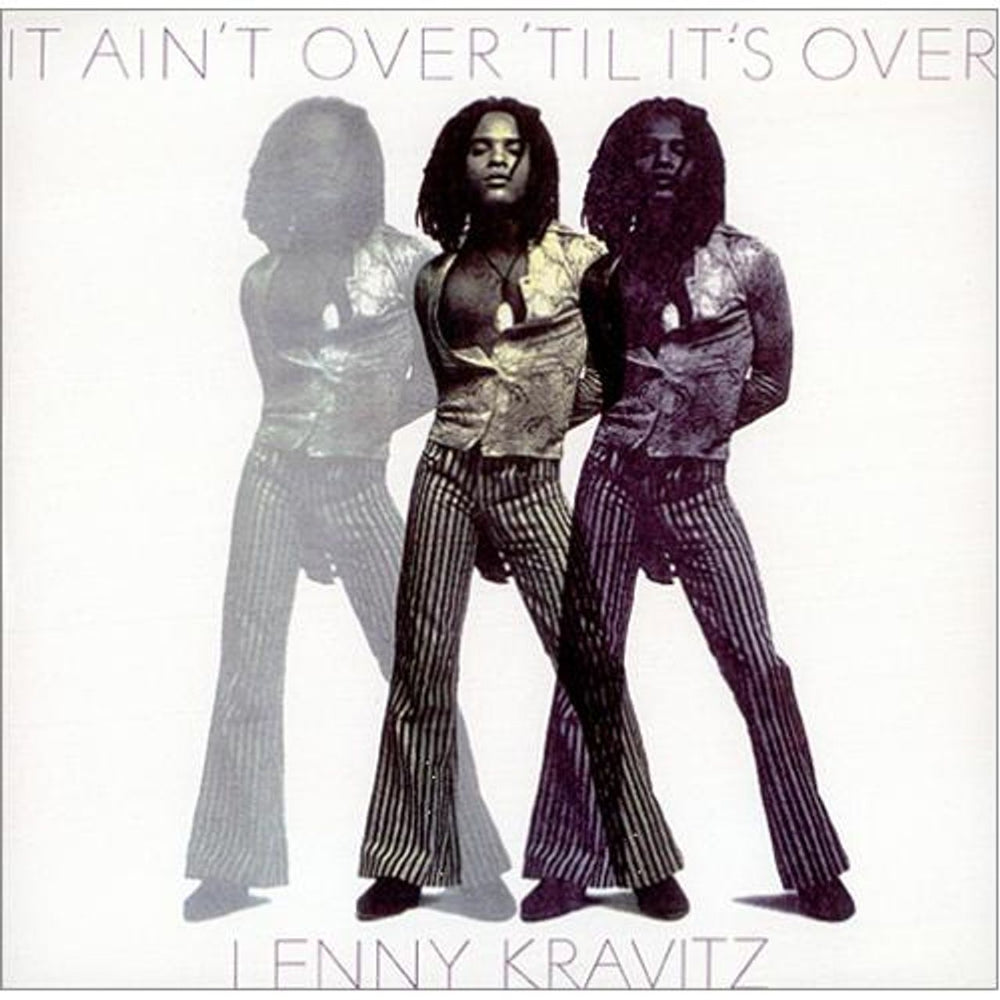 Lenny Kravitz It's Ain't Over 'Til It's Over UK 7" vinyl single (7 inch record / 45) VUS43