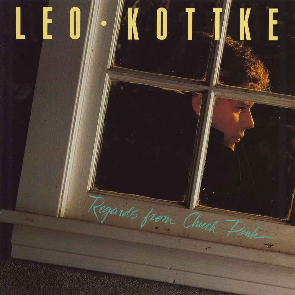 Leo Kottke Regards From Chuck Pink German vinyl LP album (LP record) 209641