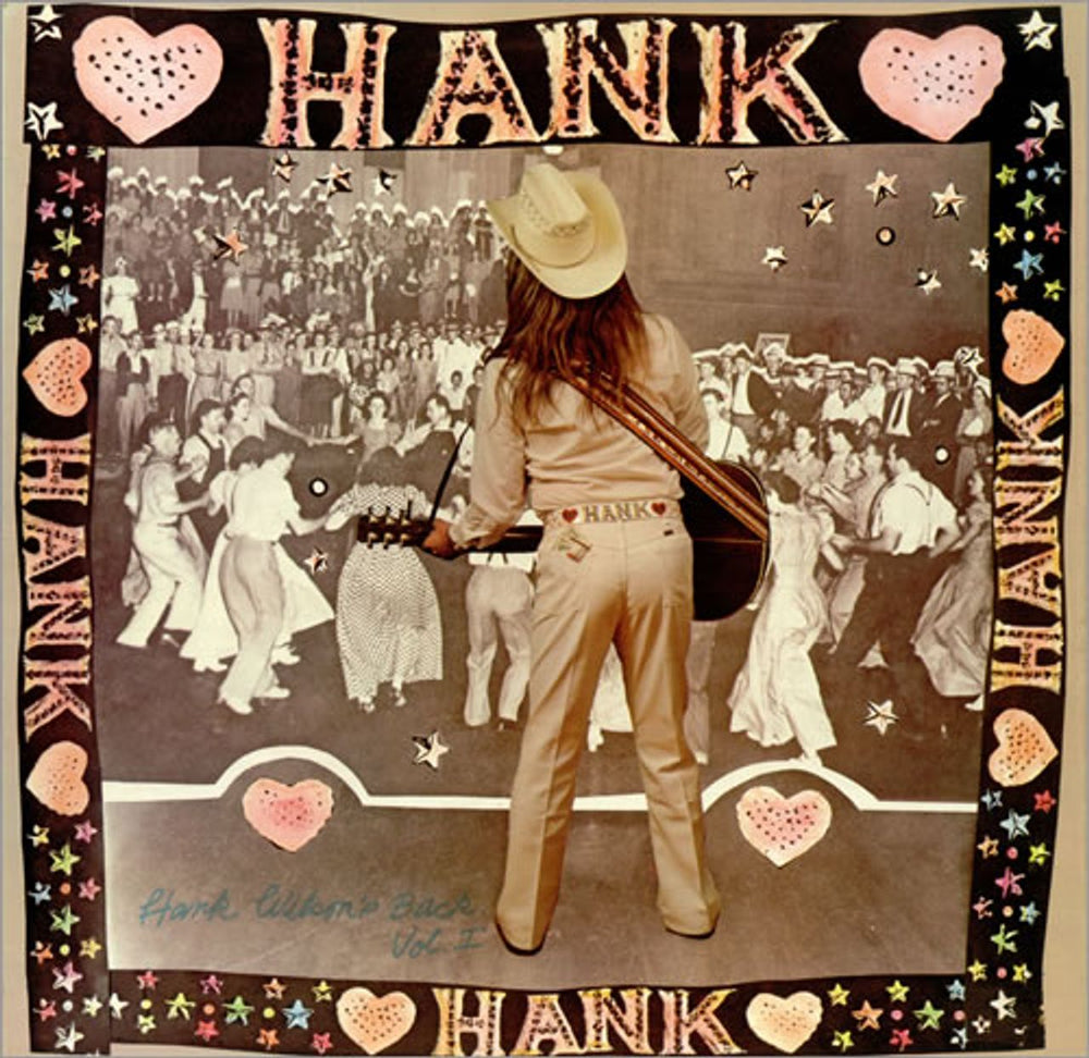 Leon Russell Hank Wilson's Back Vol 1 UK vinyl LP album (LP record) AMLS68923