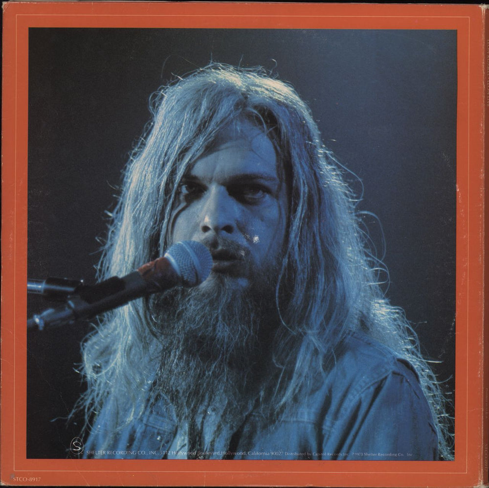 Leon Russell Leon Live + PVC Sleeve UK 3-LP vinyl record set (Triple LP Album)