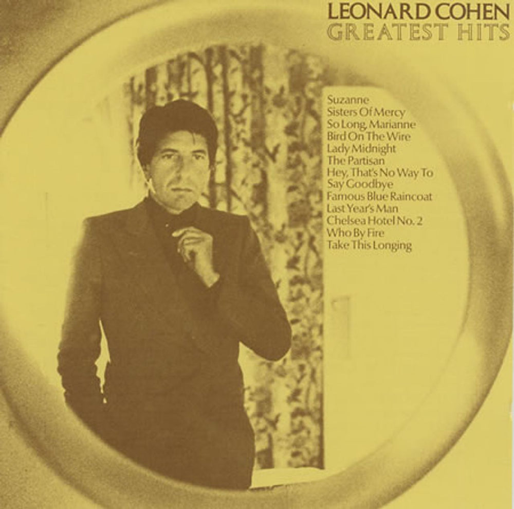 Leonard Cohen Greatest Hits German CD album (CDLP) 32644