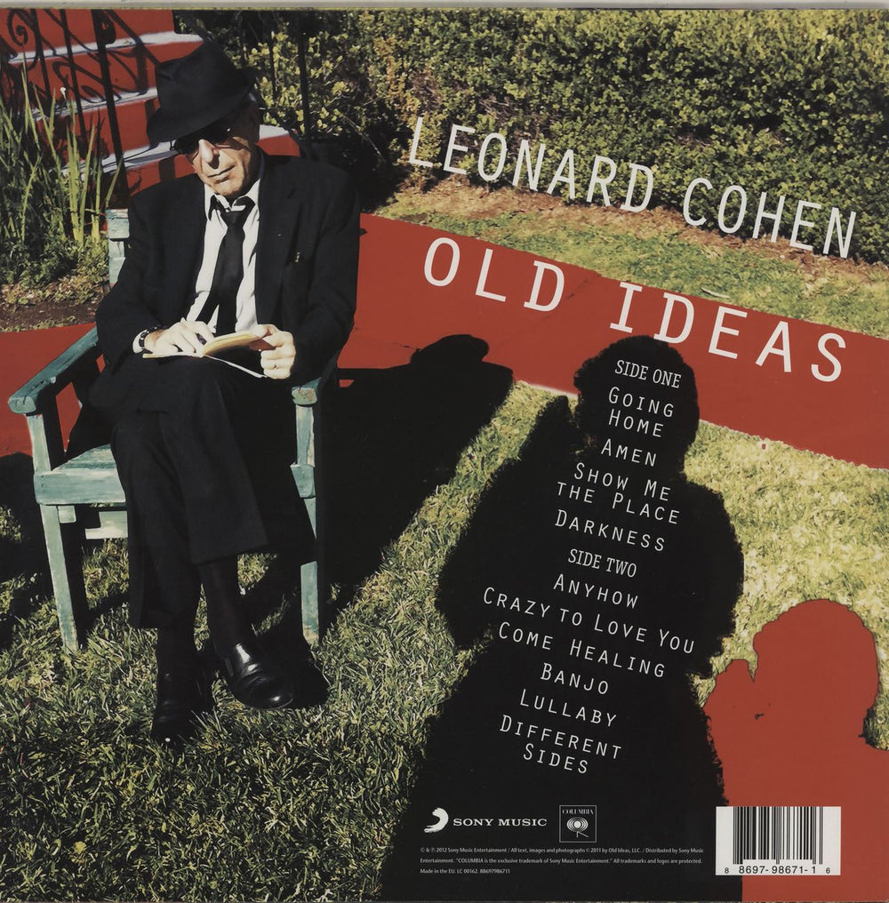 Leonard Cohen Old Ideas - 180gm + CD UK vinyl LP album (LP record) 886979867116