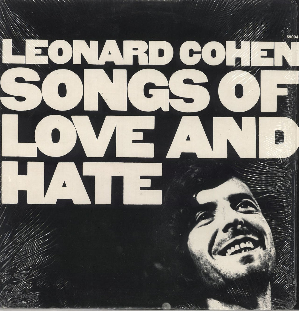 Leonard Cohen Songs Of Love And Hate - 2nd UK vinyl LP album (LP record) 69004