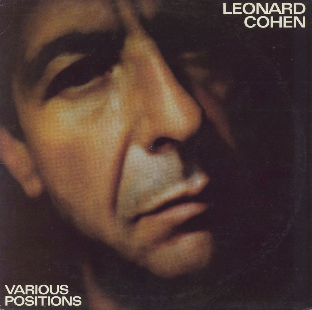 Leonard Cohen Various Positions - sunburst label - EX UK vinyl LP album (LP record) 26222