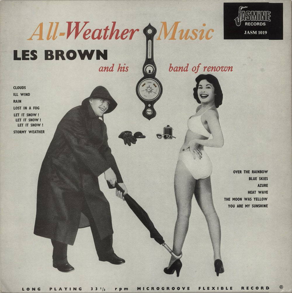 Les Brown All Weather Music UK vinyl LP album (LP record) JASM1019