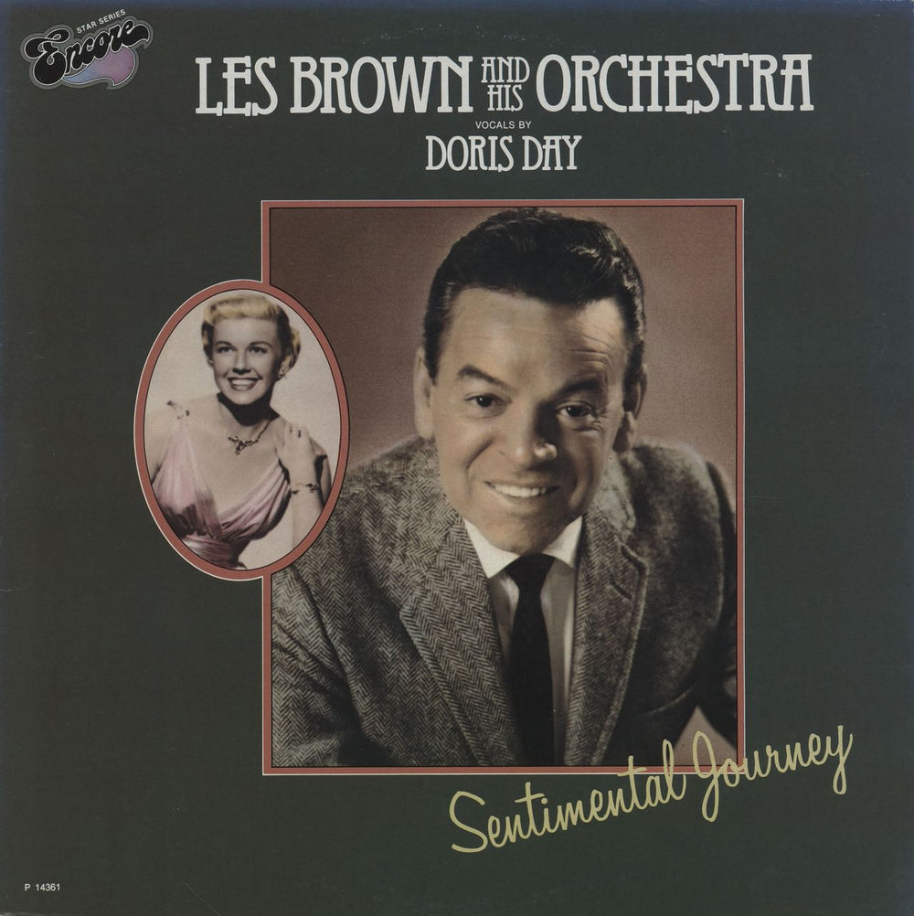 Les Brown Sentimental Journey US vinyl LP album (LP record) P14361