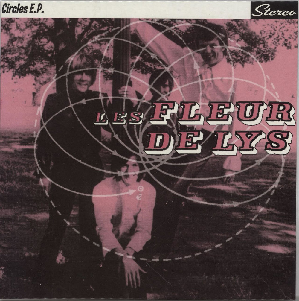 Les Fleur De Lys Circles E.P. Spanish 7" vinyl single (7 inch record / 45) MR7175