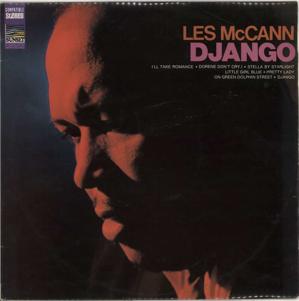 Les McCann Django UK vinyl LP album (LP record) SLS50028E