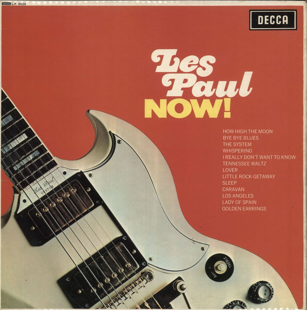 Les Paul Now! UK vinyl LP album (LP record) LK4924