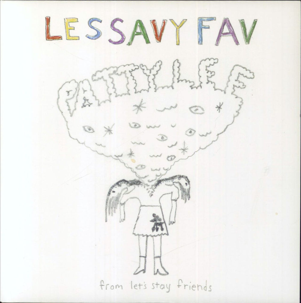 Les Savy Fav Patty Lee - White Vinyl UK 7" vinyl single (7 inch record / 45) WEBB164S