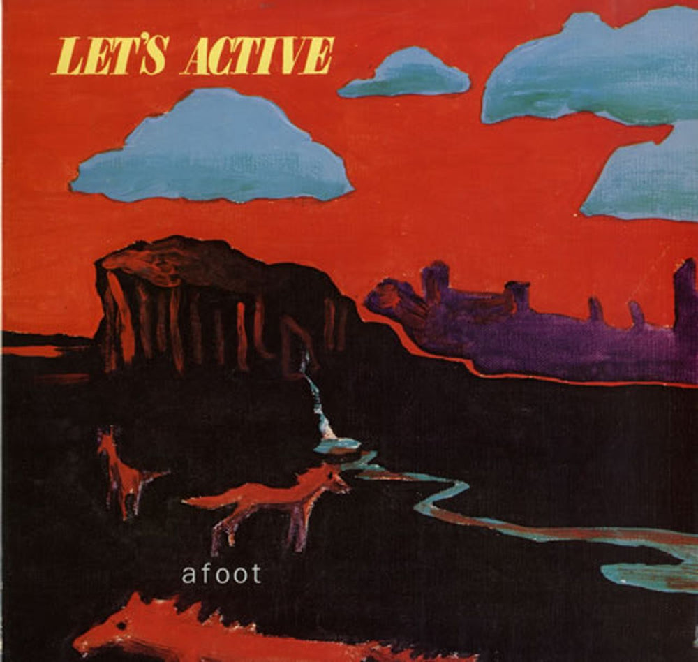 Let's Active Afoot UK vinyl LP album (LP record) ILP25624