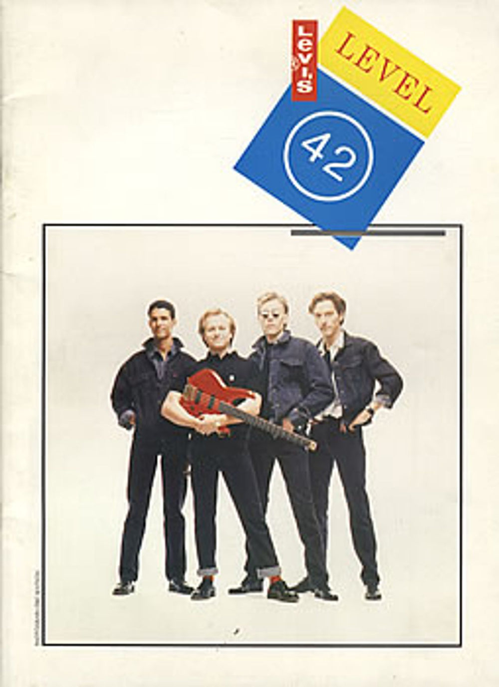 Level 42 Level 42 UK tour programme TOUR PROGRAMME