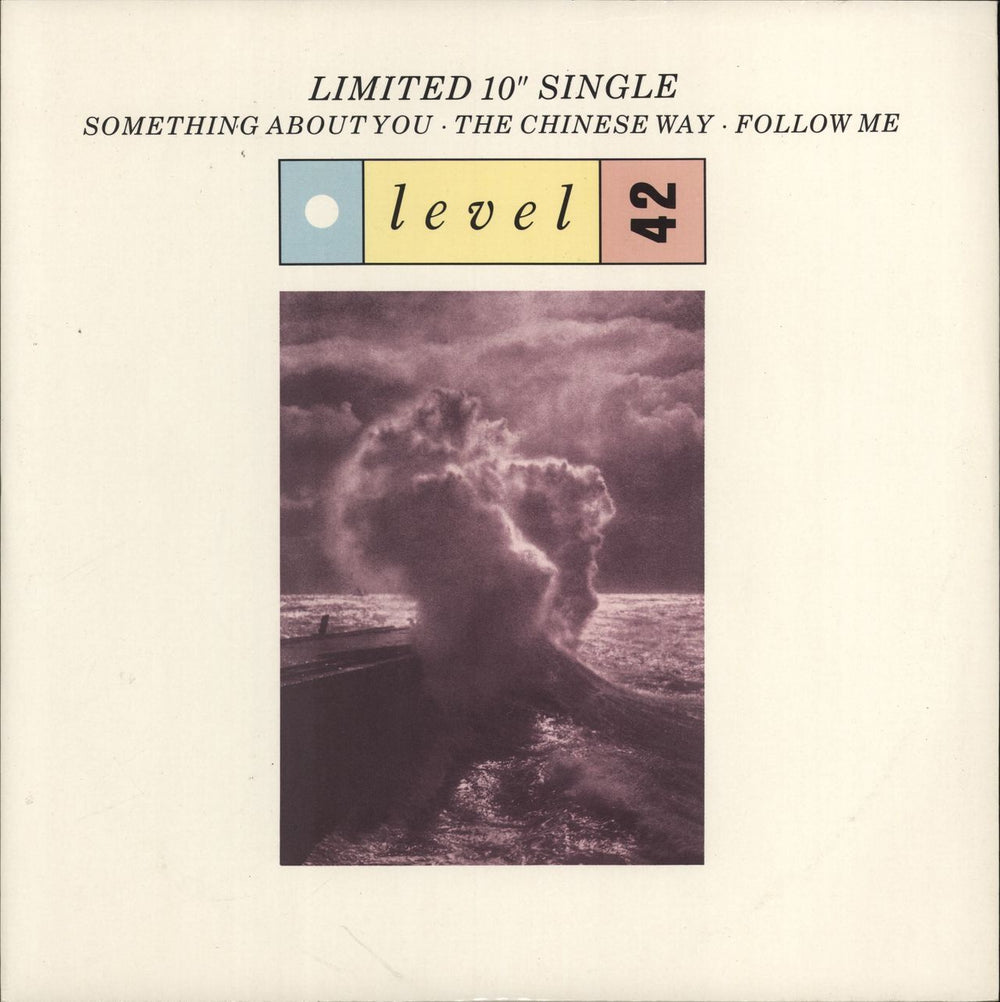 Level 42 Something About You UK 10" vinyl single (10 inch record) POSPT759