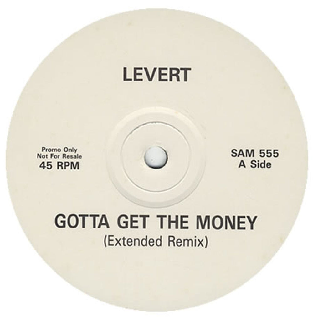 Levert Gotta Get The Money UK Promo 12" vinyl single (12 inch record / Maxi-single) SAM555