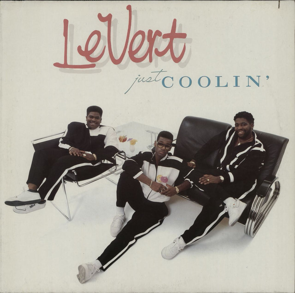 Levert Just Coolin' German vinyl LP album (LP record) 781926-1