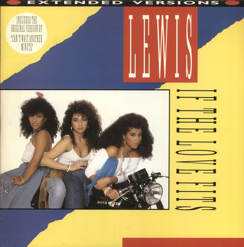 Lewis Sisters If The Love Fits UK 12" vinyl single (12 inch record / Maxi-single) RIVAT45