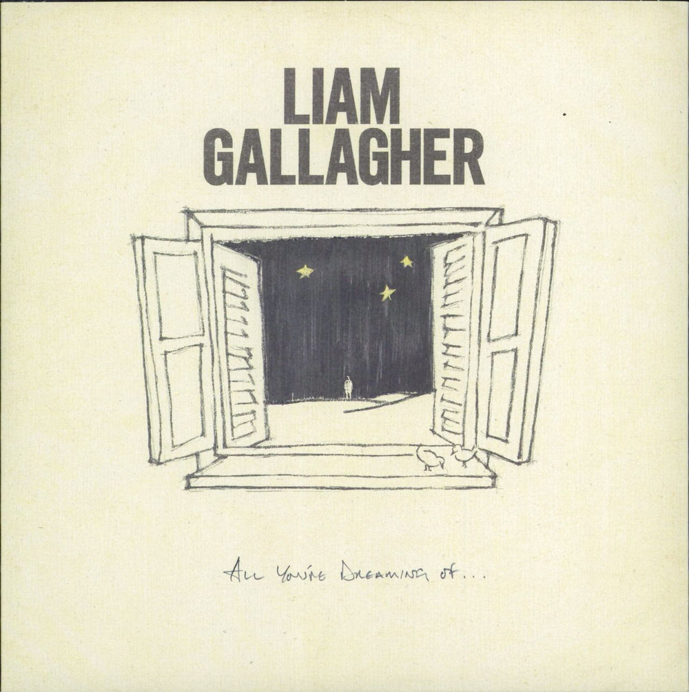 Liam Gallagher All You're Dreaming Of... - Red Vinyl UK 7" vinyl single (7 inch record / 45) 0190295408350