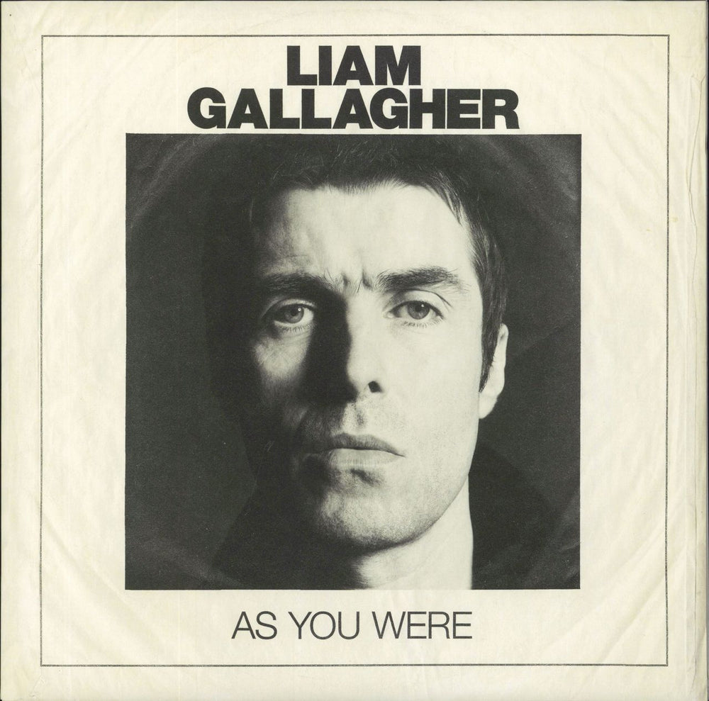 Liam Gallagher As You Were - White Vinyl UK vinyl LP album (LP record) 0190295774929