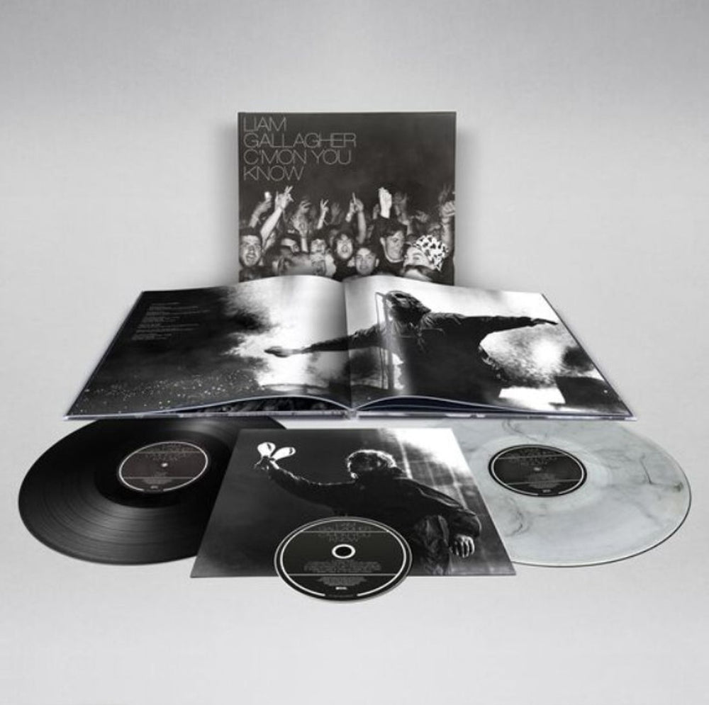 Liam Gallagher C'mon You Know: Hardcover Edition - Sealed UK Vinyl Box Set LGLVXCM801500