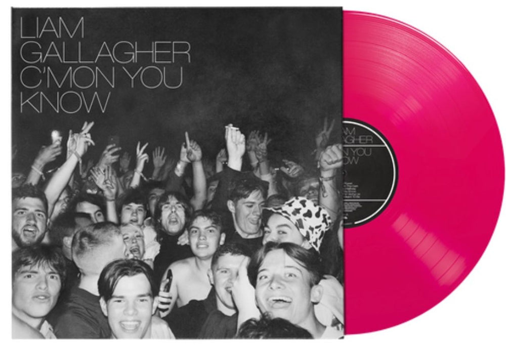 Liam Gallagher C'mon You Know: Spotify Edition - Pink Vinyl - Sealed UK vinyl LP album (LP record) 0190296423932