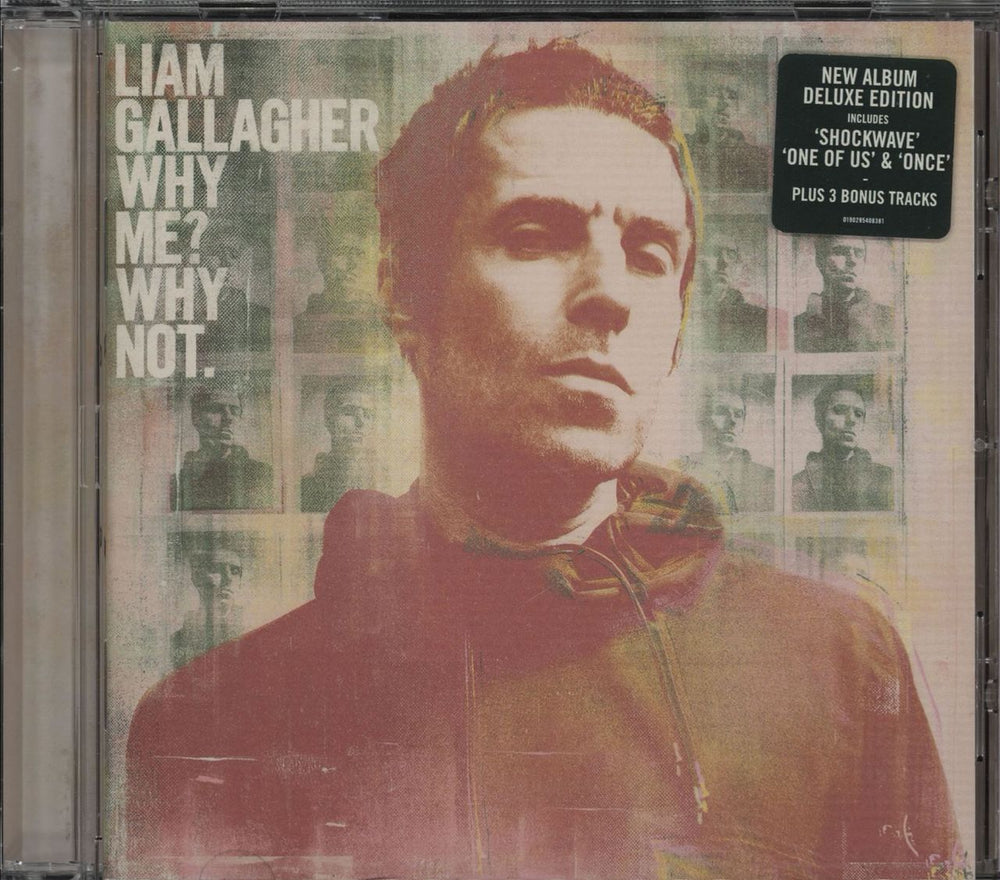 Liam Gallagher Why Me? Why Not - Deluxe UK CD album (CDLP) 0190295408381