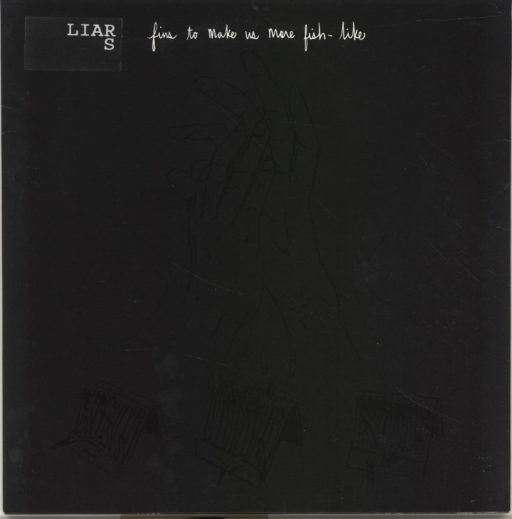 Liars To Make Us More Fish-like - Red Splatter Vinyl UK 10" vinyl single (10 inch record) BFFP174