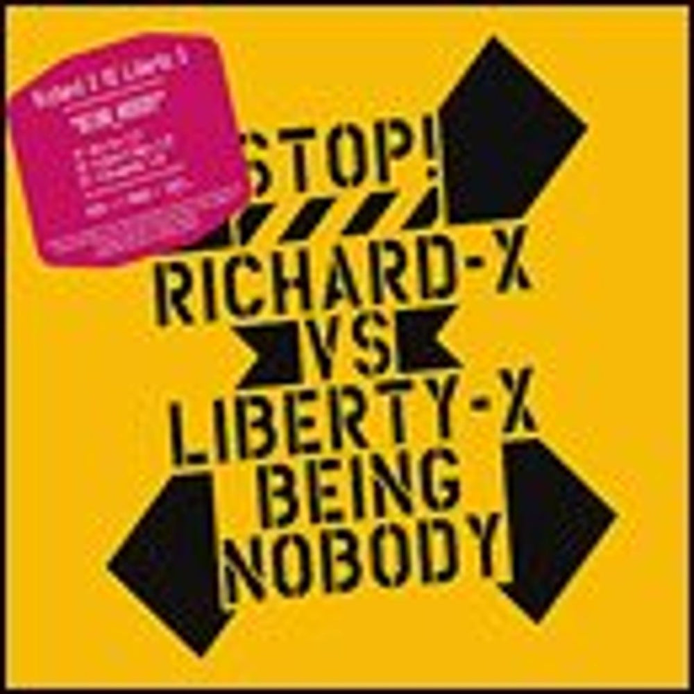 Liberty X Being Nobody UK 12" vinyl single (12 inch record / Maxi-single) RXT1