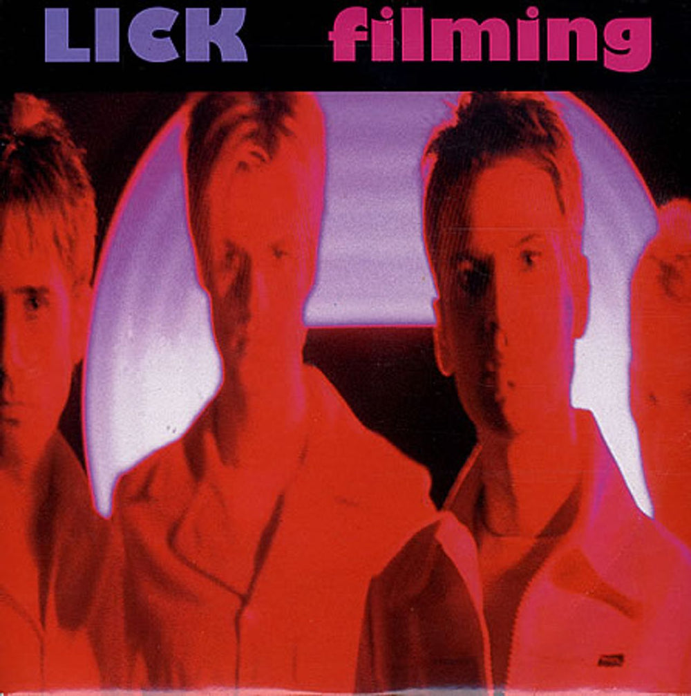 Lick Filming UK 7" vinyl single (7 inch record / 45) WEA020X