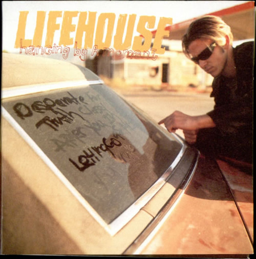 Lifehouse Hanging By A Moment UK Promo CD single (CD5 / 5") HANG1