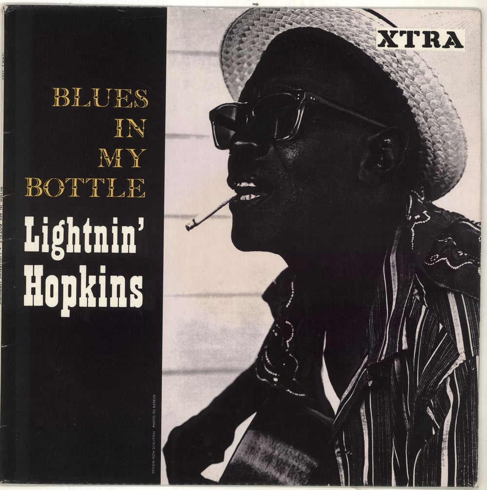 Lightnin' Hopkins Blues In My Bottle UK vinyl LP album (LP record) XTRA5036