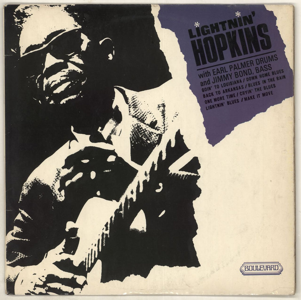 Lightnin' Hopkins Lightnin' Hopkins UK vinyl LP album (LP record) 4001