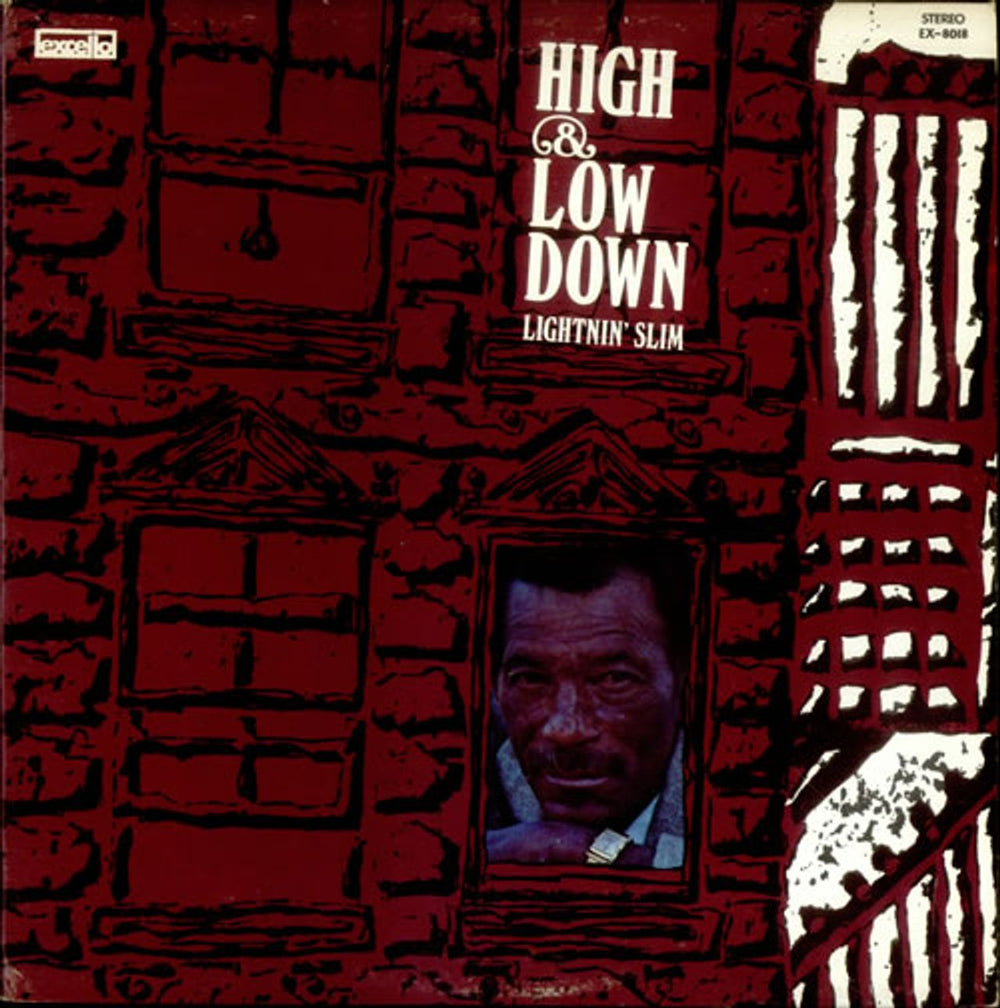 Lightnin' Slim High & Low Down US vinyl LP album (LP record) EX-8018