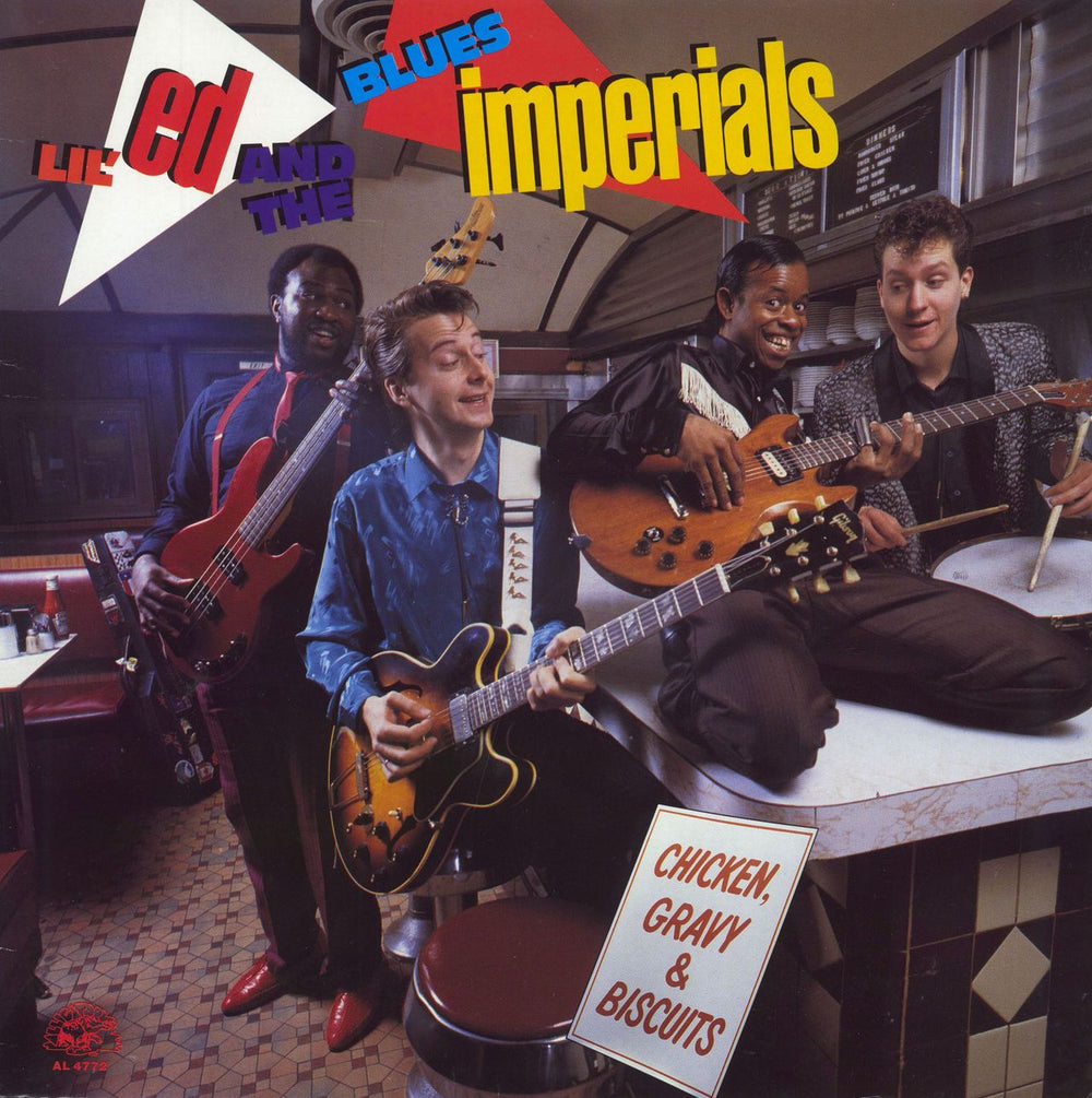 Lil' Ed And The Blues Imperials Chicken, Gravy & Biscuits US vinyl LP album (LP record) AL4772