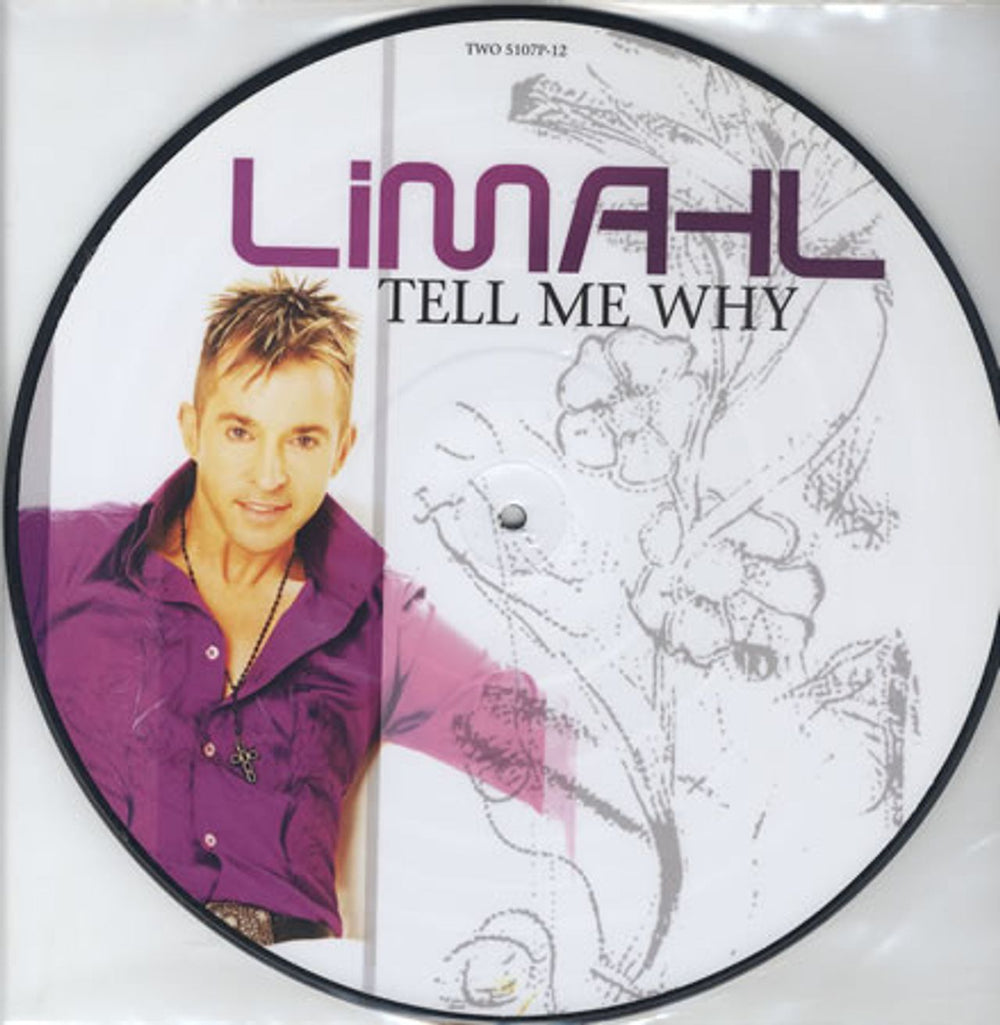 Limahl Tell Me Why German 12" vinyl picture disc (12 inch picture record) TWO5107P-12