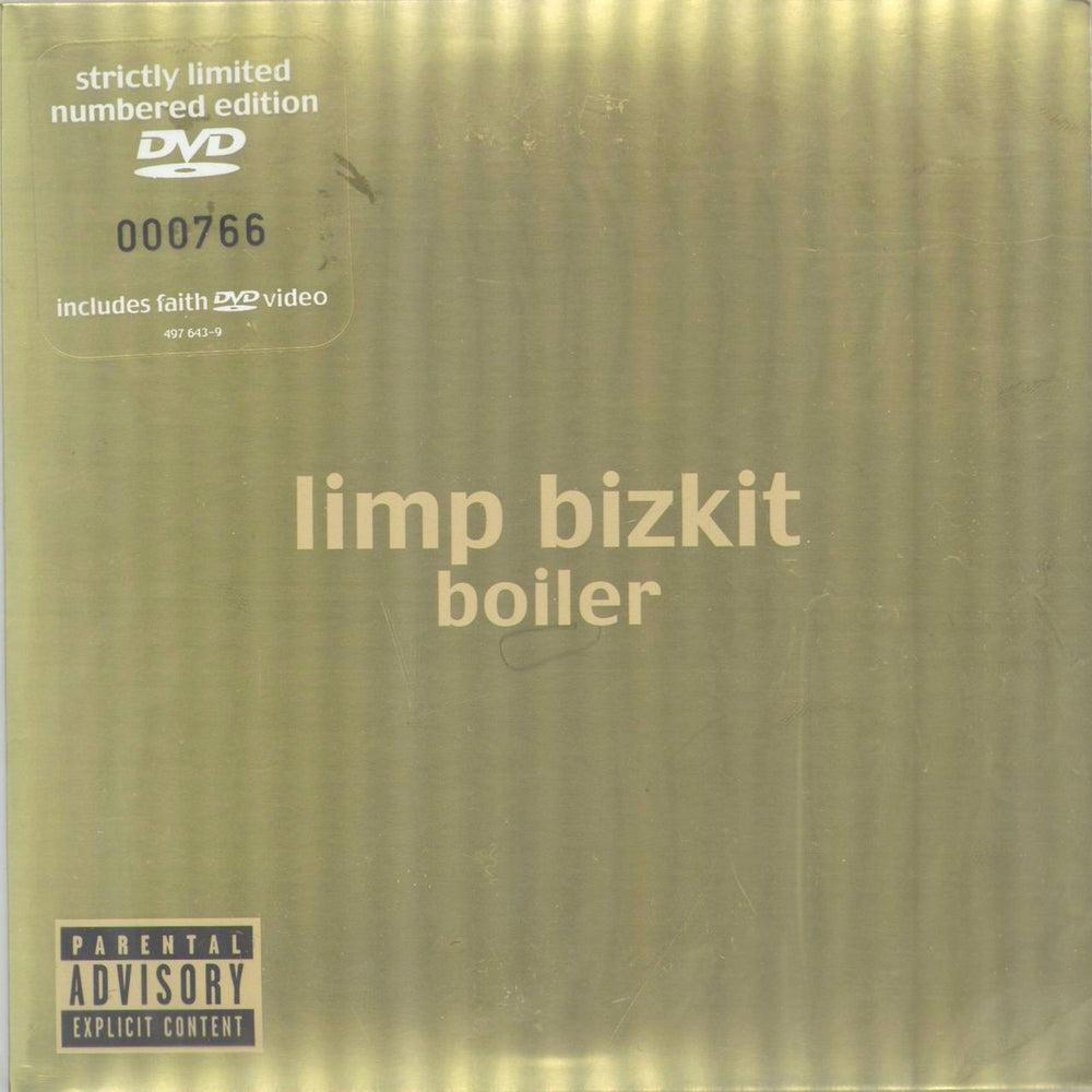 Limp Bizkit Boiler - CD-DVD Set UK 2-disc CD/DVD set BZK2DBO199406