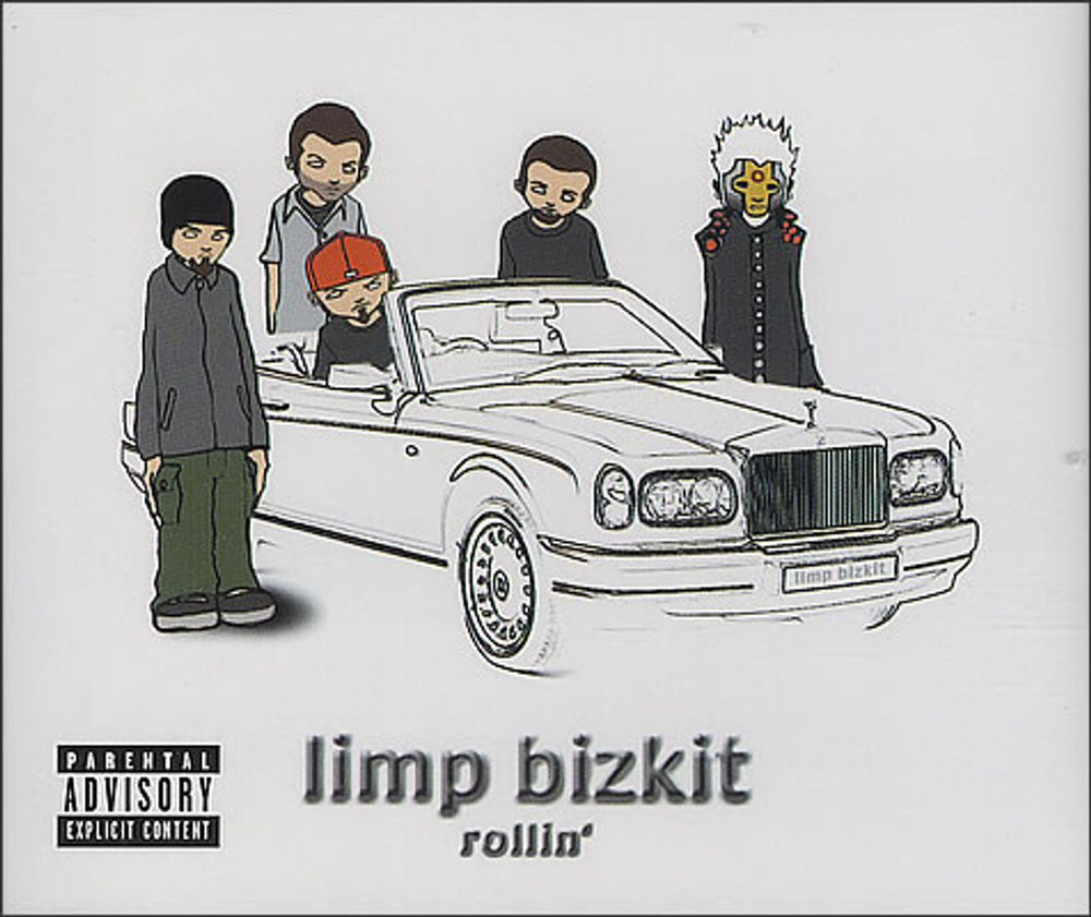 Limp Bizkit Rollin' UK CD single (CD5 / 5") IND97474