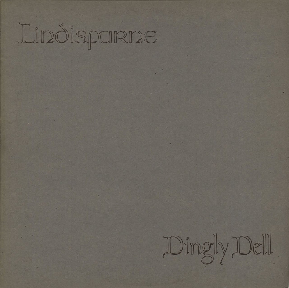 Lindisfarne Dingly Dell - 1st UK vinyl LP album (LP record) CAS1057