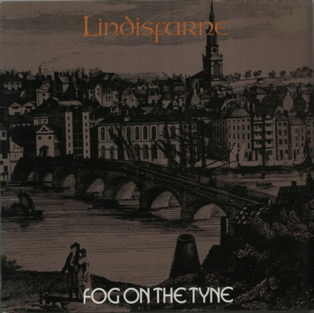 Lindisfarne Fog On The Tyne - blue label UK vinyl LP album (LP record) CAS1050