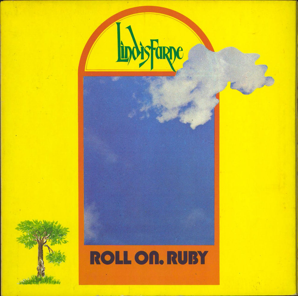 Lindisfarne Roll On Ruby UK vinyl LP album (LP record) CAS1076