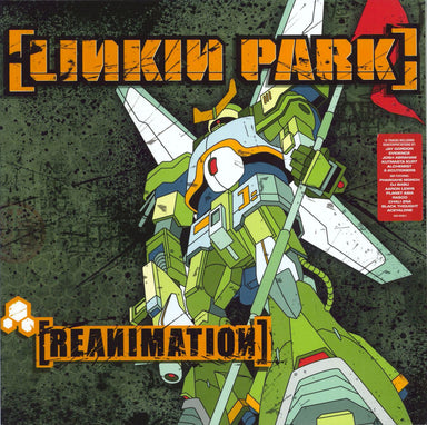 Linkin Park Reanimation UK 2-LP vinyl record set (Double LP Album) 9362-49208-3