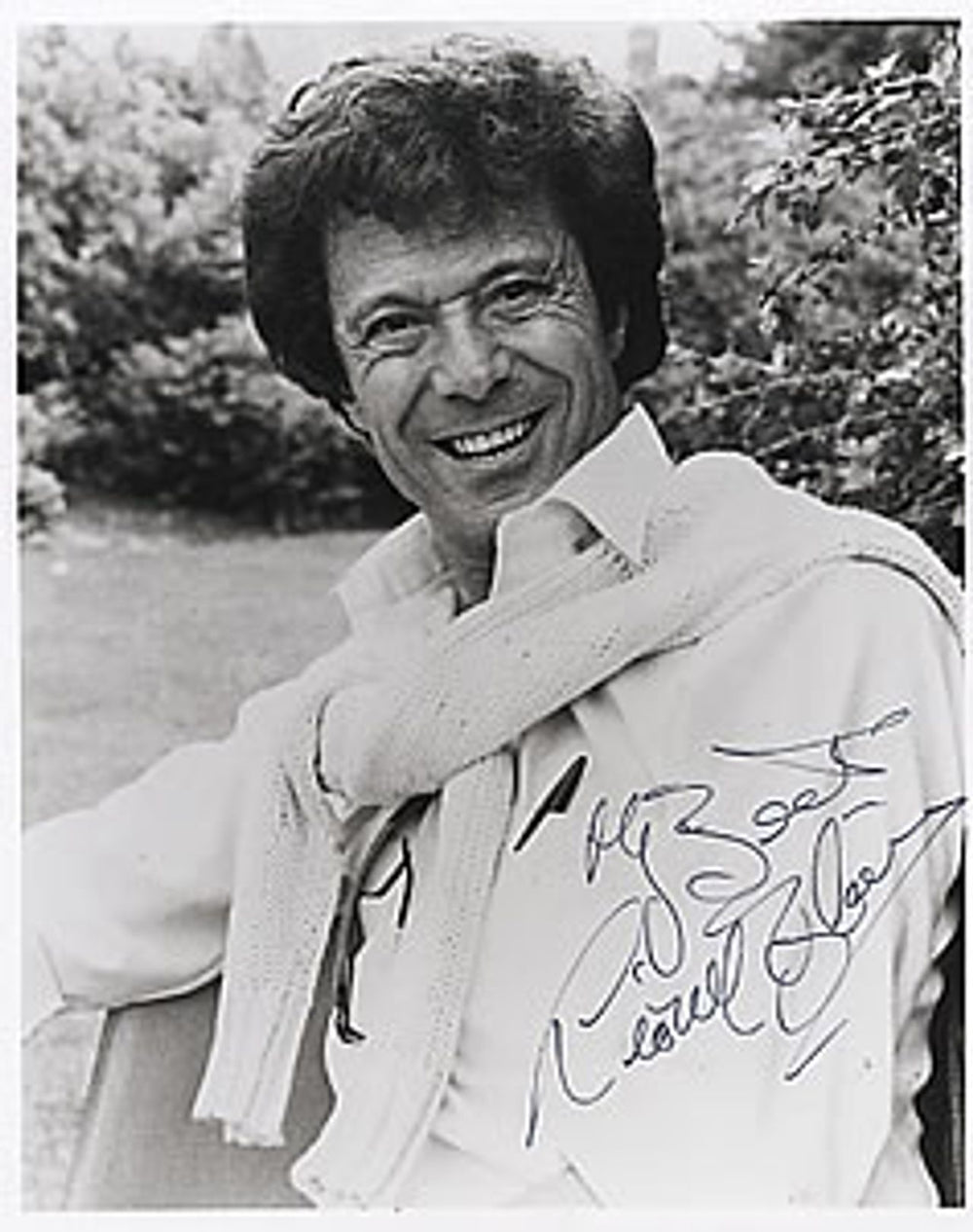 Lionel Blair Autographed Publicity Photograph UK Promo photograph SIGNED PHOTO