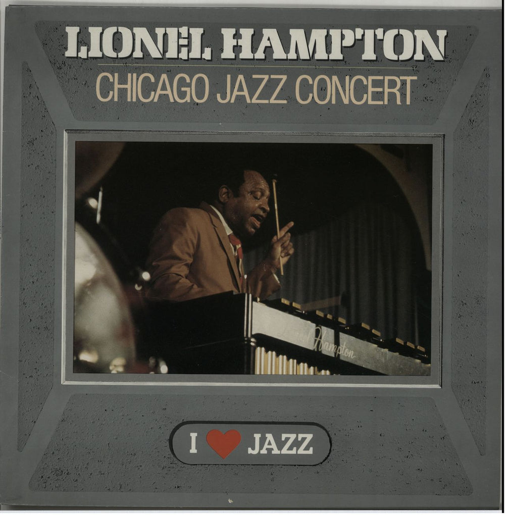 Lionel Hampton Chicago Jazz Concert Dutch vinyl LP album (LP record) CBS21107