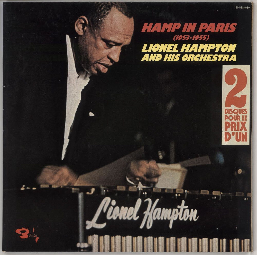 Lionel Hampton Hamp In Paris French 2-LP vinyl record set (Double LP Album) 80988/989