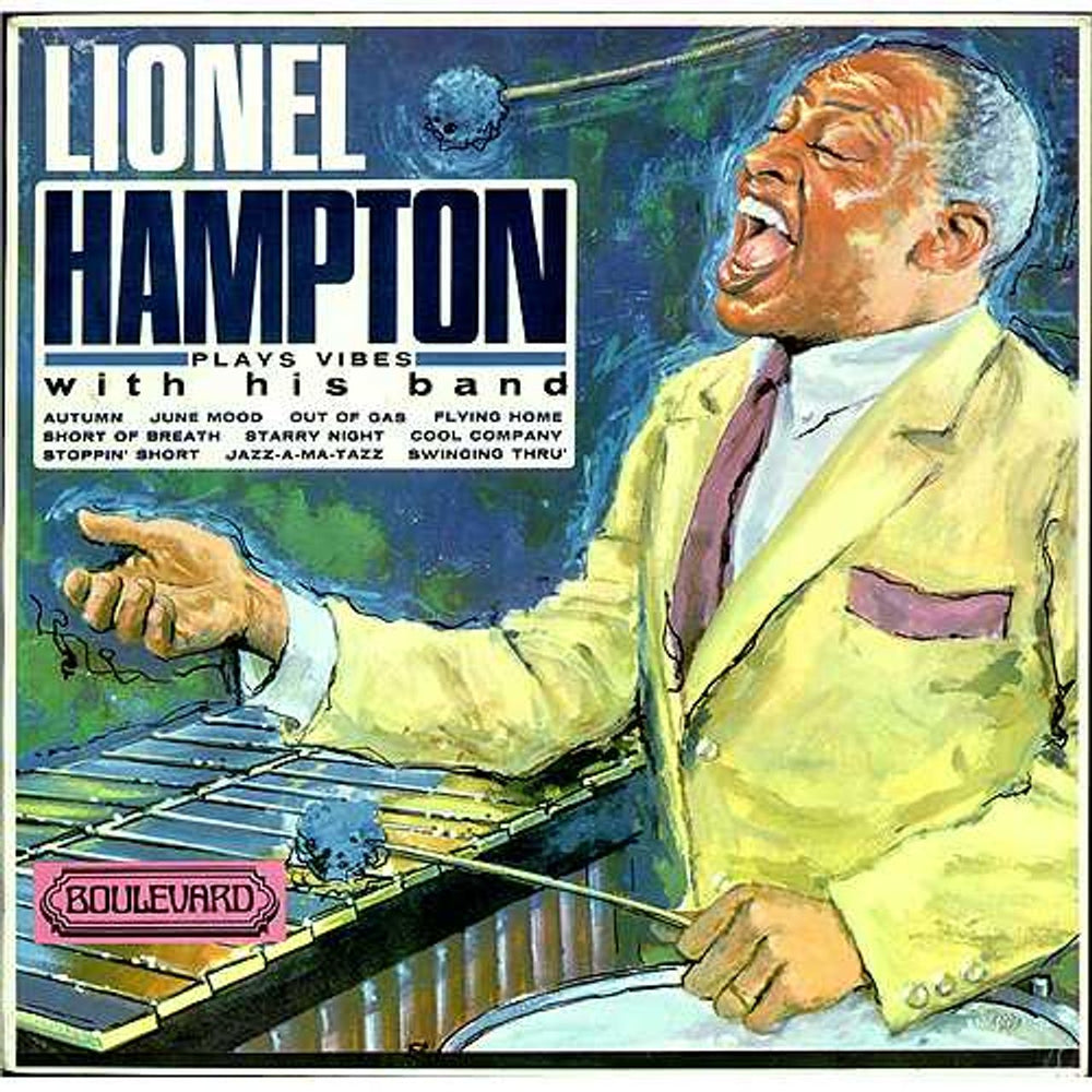 Lionel Hampton Lionel Hampton With His Band UK vinyl LP album (LP record) 4022