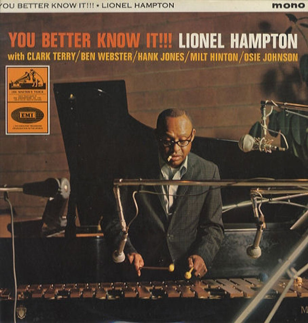 Lionel Hampton You Better Know It!!! UK vinyl LP album (LP record) CLP1878